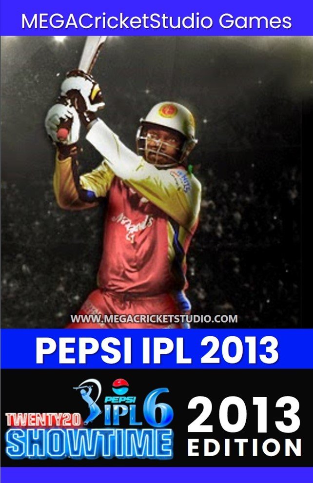 Pepsi IPL 2013 patch for ea cricket 07 megacricketstudio.com