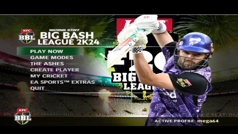 KFC BBL 2024 patch ea cricket 07 megacricketstudio.com