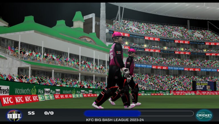 KFC BBL 2024 patch ea cricket 07 megacricketstudio.com